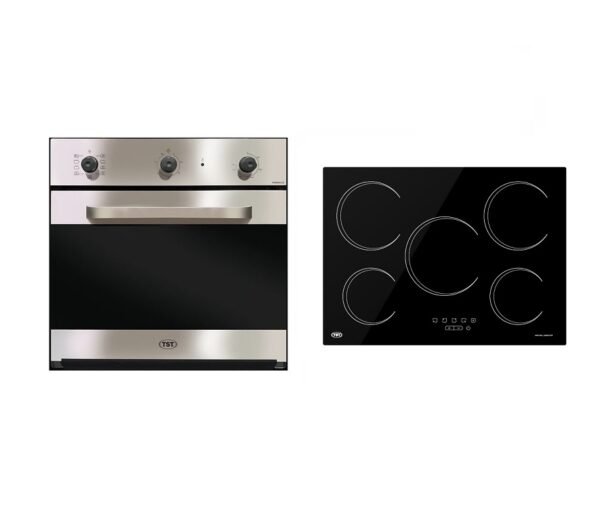 Combo Horno Eléctrico TST Fornello y Anafe TST Vitrocerámico 5