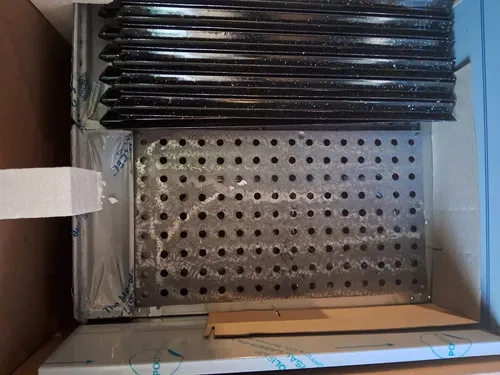 Parrilla Acero Inox Corbelli CFP 90 con Tapa y Plancheta - Imagen 5