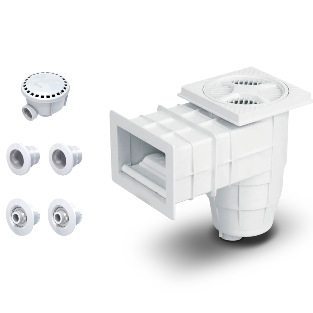 Combo Skimmer Boca Chica Hormigón