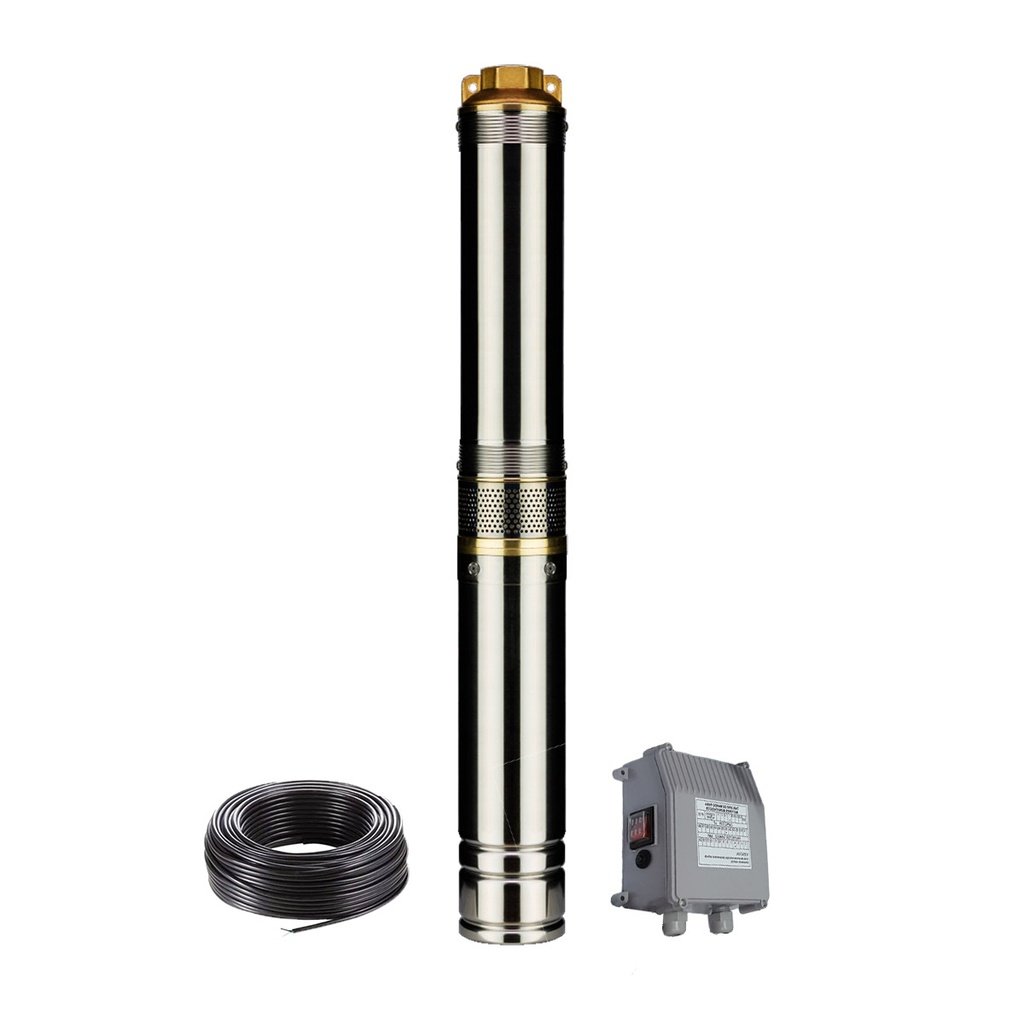 BOMBA SUMERGIBLE DE POZO CZERWENY 4 PULGADAS MODELO 100QJ320 - 3 HP - 144 MTS - 380V