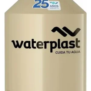 Tanque de agua Waterplast 1000L Tricapa Vertical Polietileno para Exteriores