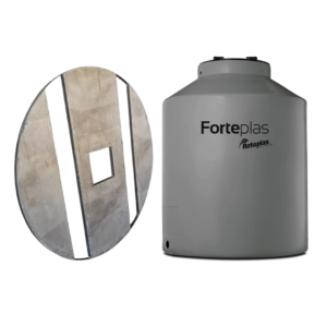 Tanque Forteplas by Rotoplas 1100 Lts Tricapa + Base Reforzada